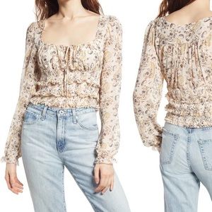 NWT Free people Lolita top